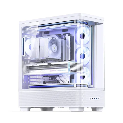 CASE PC JONSBO TK-5 WHITE– Mid Tower ATX| VGA 460mm| AIO 360mm
